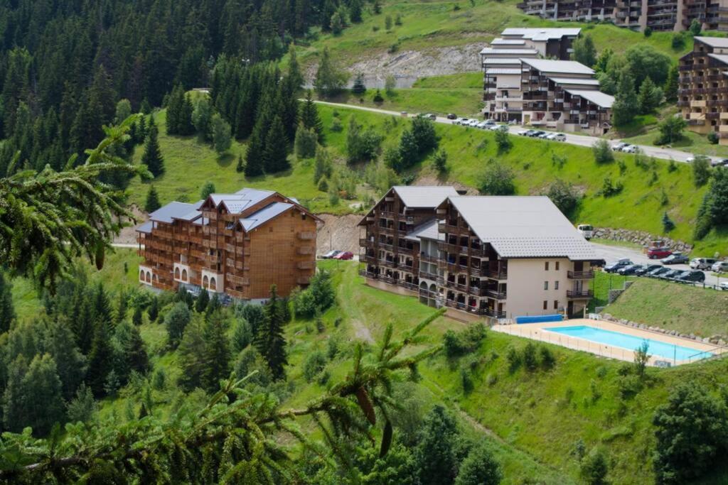 Ferienwohnung Les Iris T2 Station Alpe Huez Auris Exterior foto