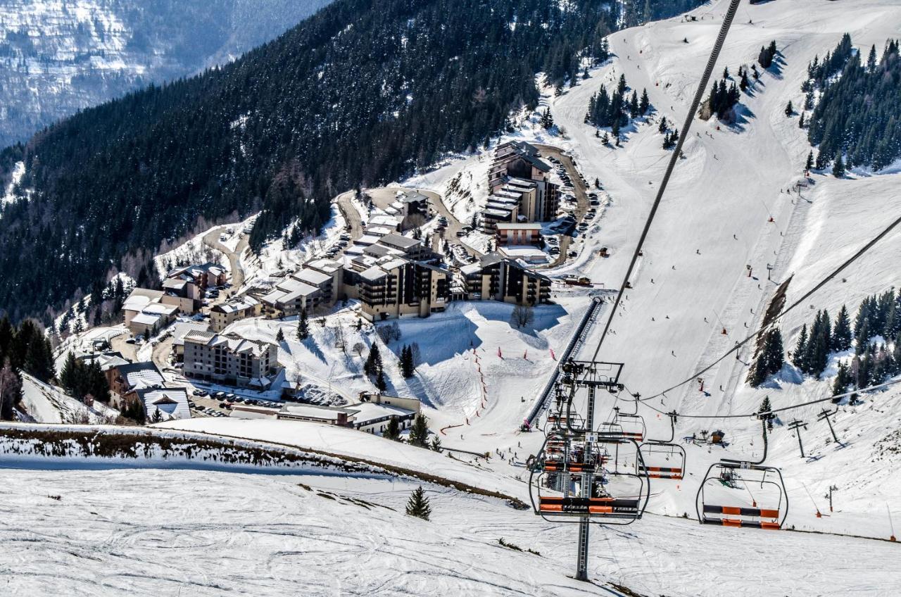 Ferienwohnung Les Iris T2 Station Alpe Huez Auris Exterior foto