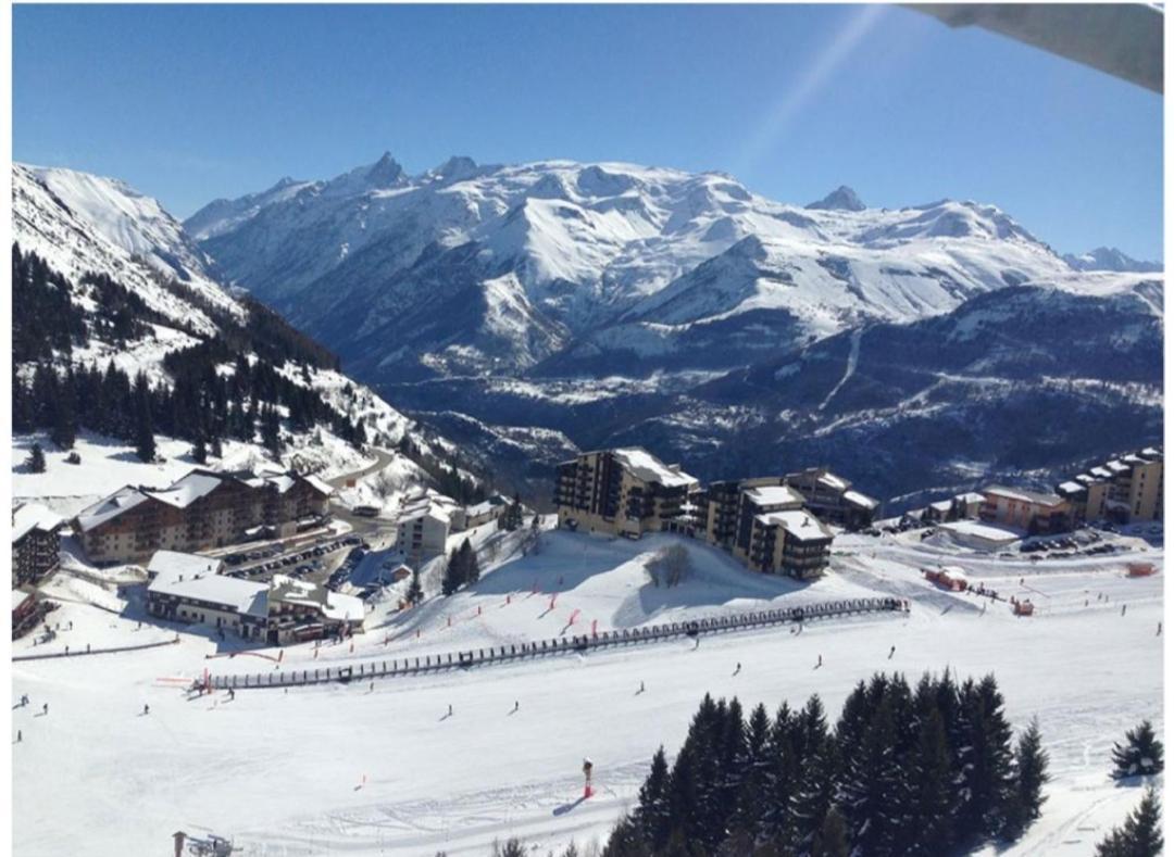 Ferienwohnung Les Iris T2 Station Alpe Huez Auris Exterior foto