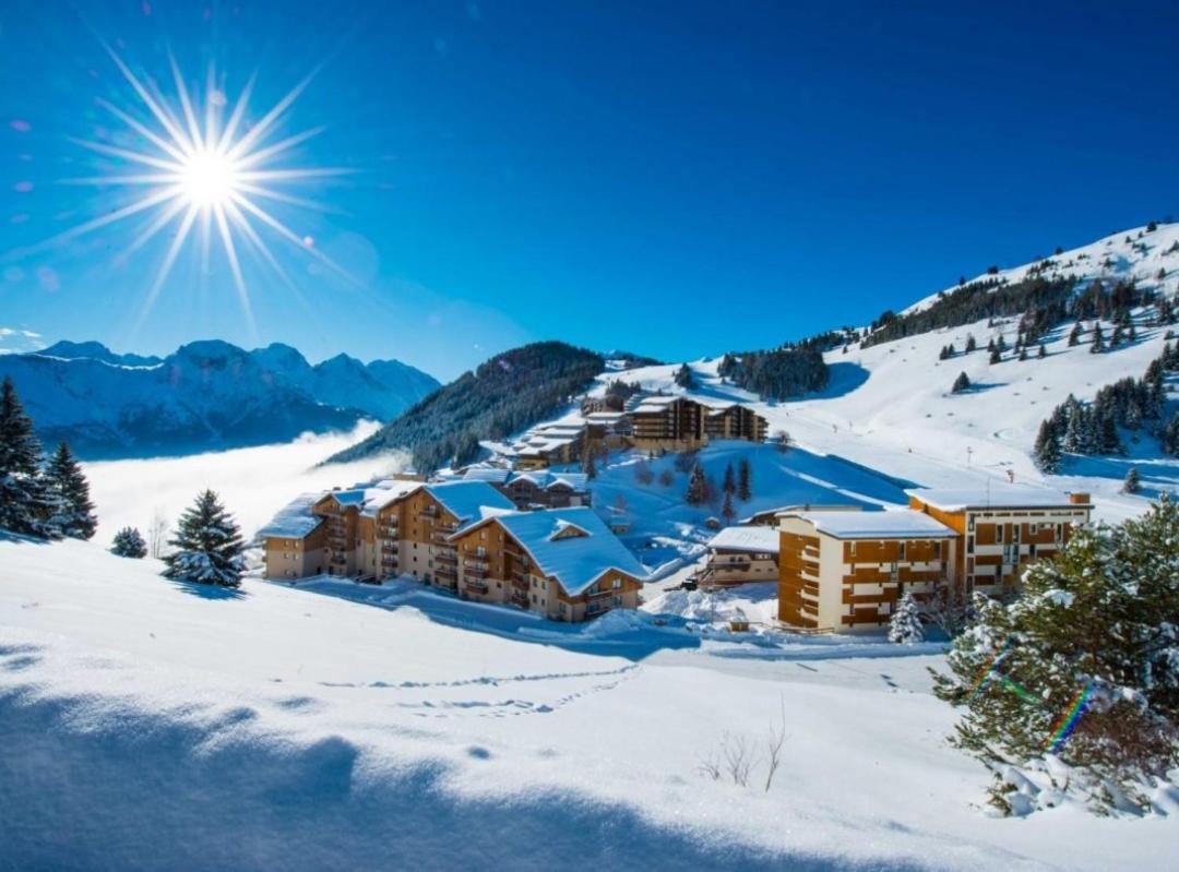 Ferienwohnung Les Iris T2 Station Alpe Huez Auris Exterior foto