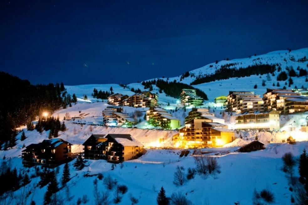 Ferienwohnung Les Iris T2 Station Alpe Huez Auris Exterior foto