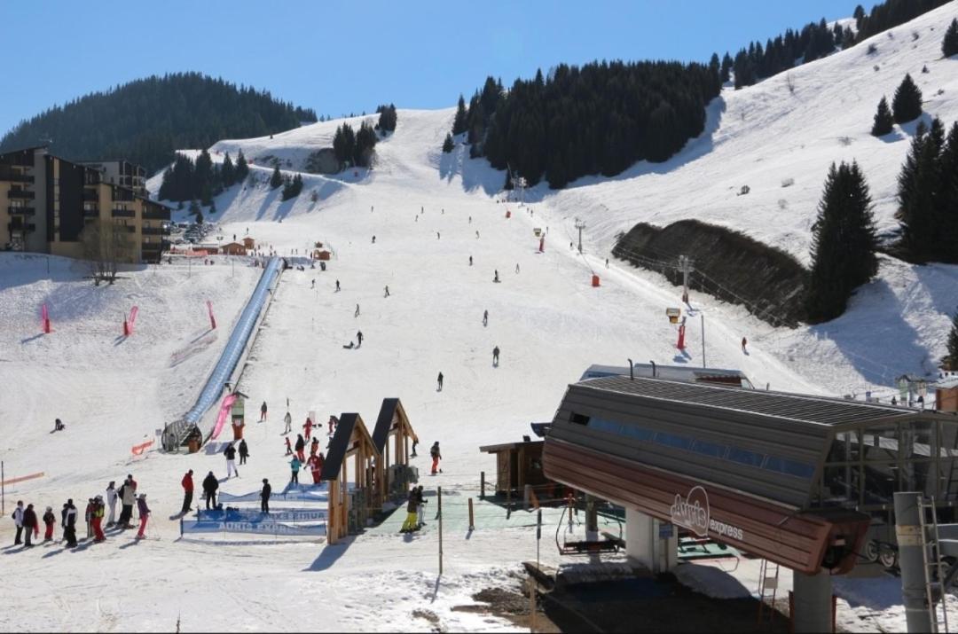 Ferienwohnung Les Iris T2 Station Alpe Huez Auris Exterior foto