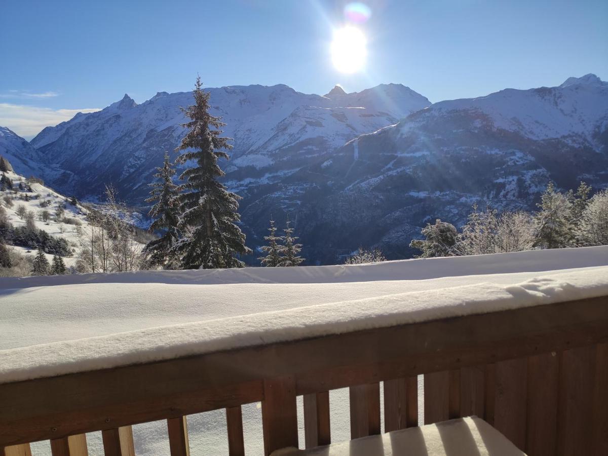 Ferienwohnung Les Iris T2 Station Alpe Huez Auris Exterior foto