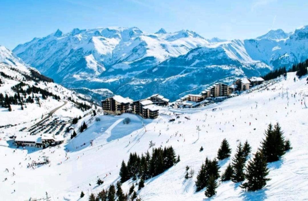 Ferienwohnung Les Iris T2 Station Alpe Huez Auris Exterior foto