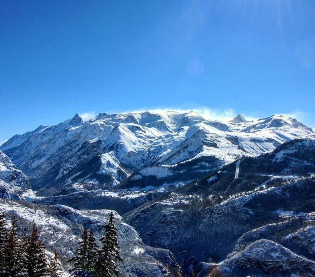 Ferienwohnung Les Iris T2 Station Alpe Huez Auris Exterior foto