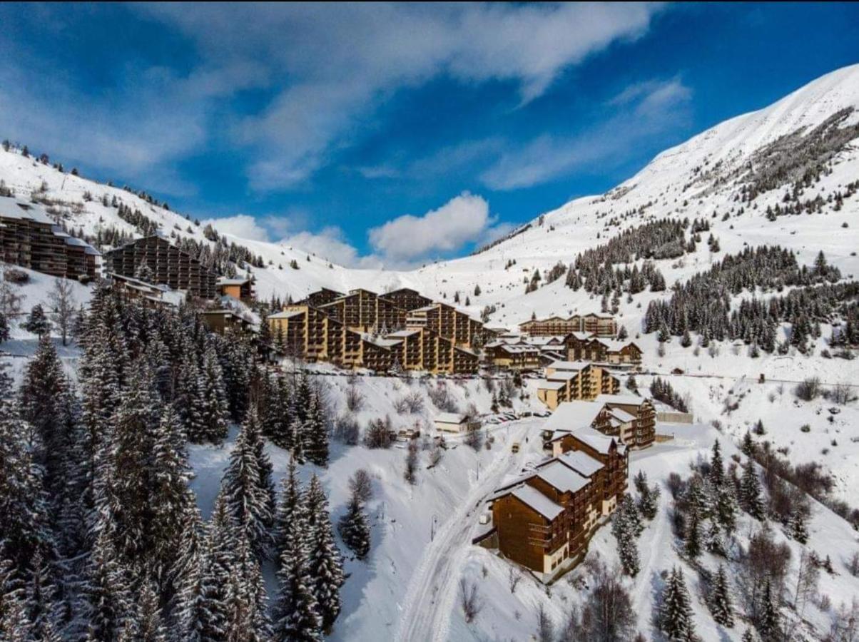 Ferienwohnung Les Iris T2 Station Alpe Huez Auris Exterior foto