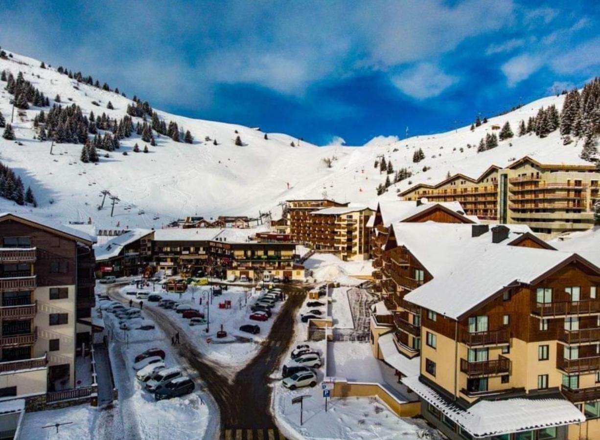 Ferienwohnung Les Iris T2 Station Alpe Huez Auris Exterior foto