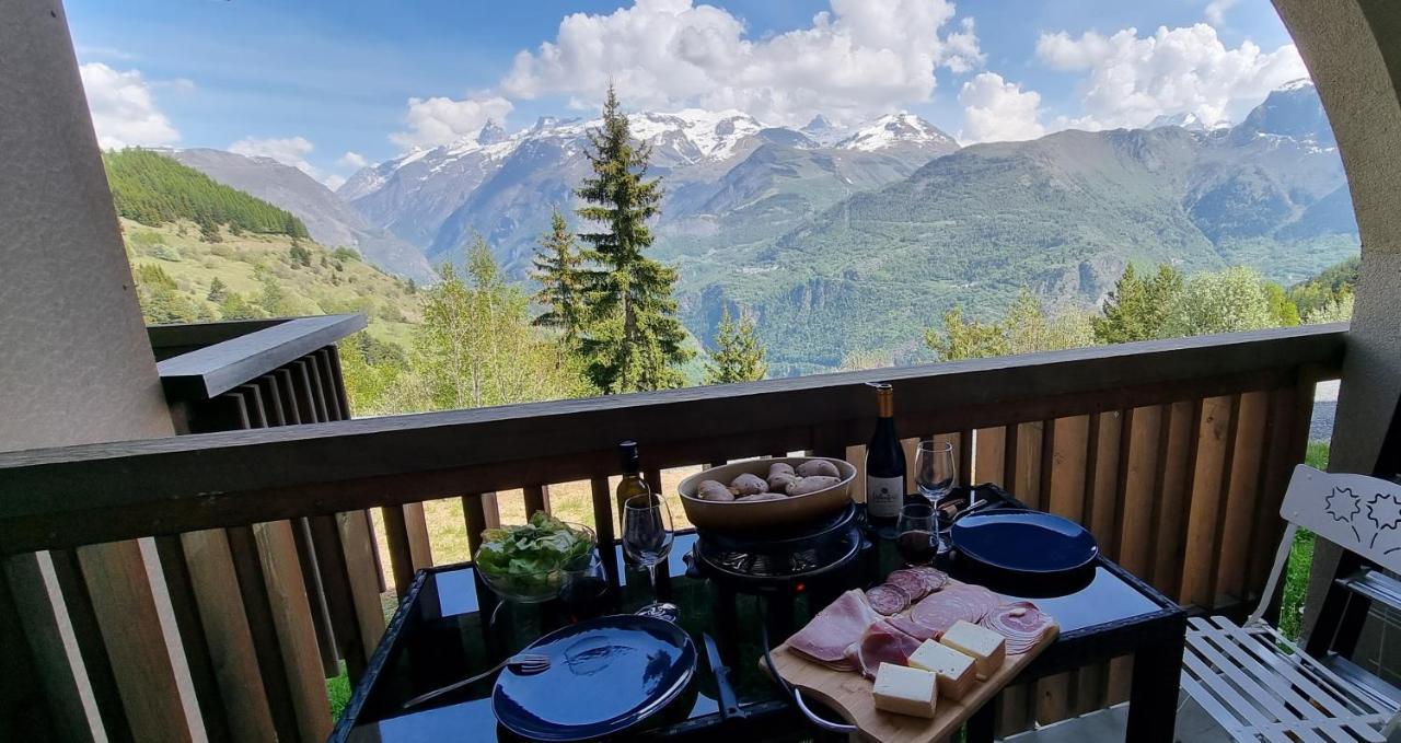 Ferienwohnung Les Iris T2 Station Alpe Huez Auris Exterior foto