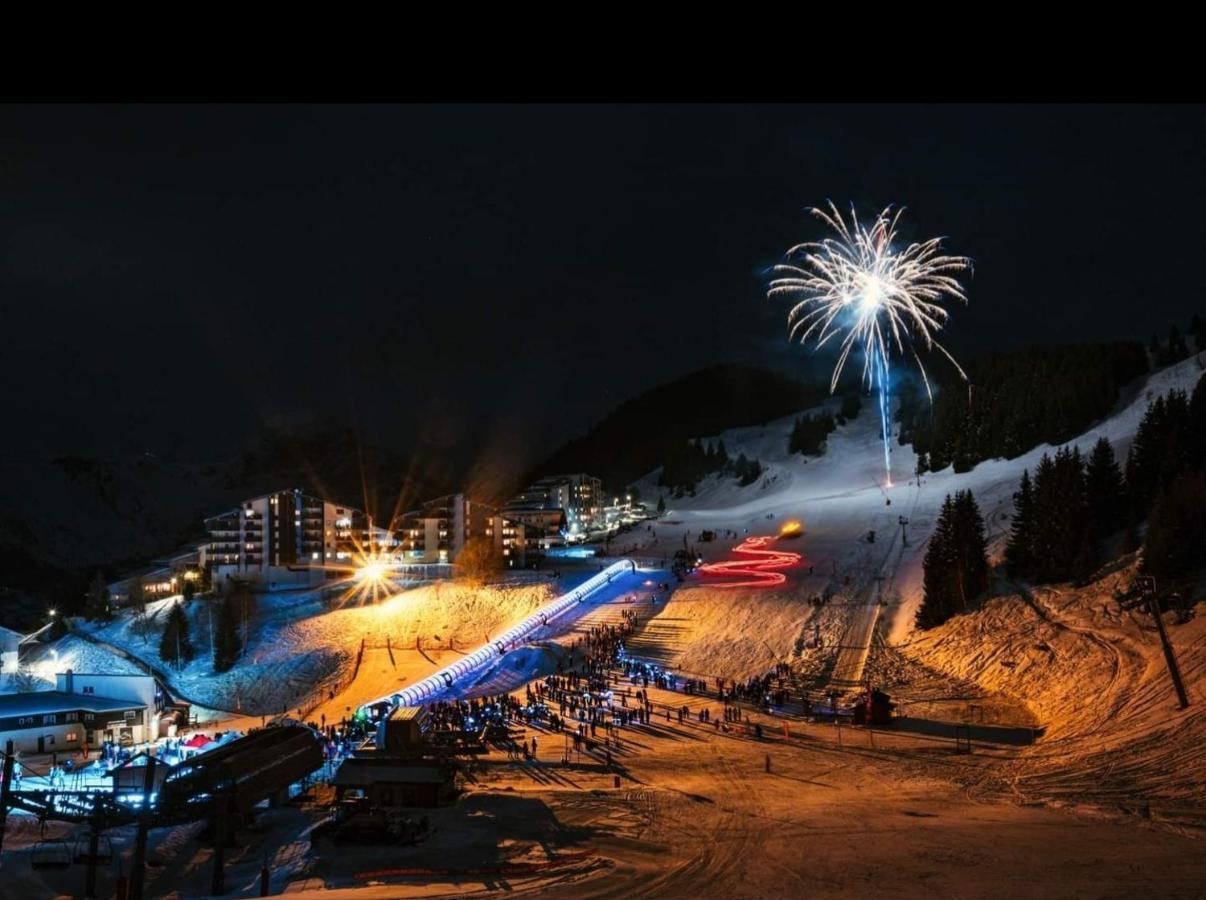 Ferienwohnung Les Iris T2 Station Alpe Huez Auris Exterior foto