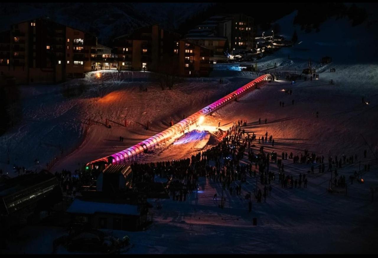 Ferienwohnung Les Iris T2 Station Alpe Huez Auris Exterior foto