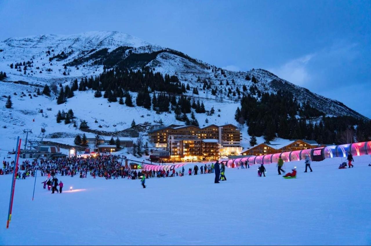 Ferienwohnung Les Iris T2 Station Alpe Huez Auris Exterior foto