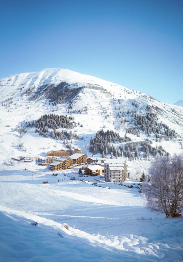 Ferienwohnung Les Iris T2 Station Alpe Huez Auris Exterior foto