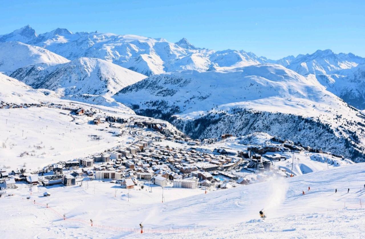 Ferienwohnung Les Iris T2 Station Alpe Huez Auris Exterior foto