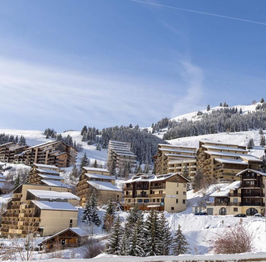 Ferienwohnung Les Iris T2 Station Alpe Huez Auris Exterior foto