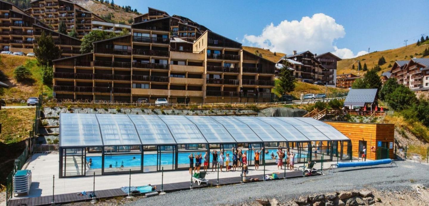 Ferienwohnung Les Iris T2 Station Alpe Huez Auris Exterior foto