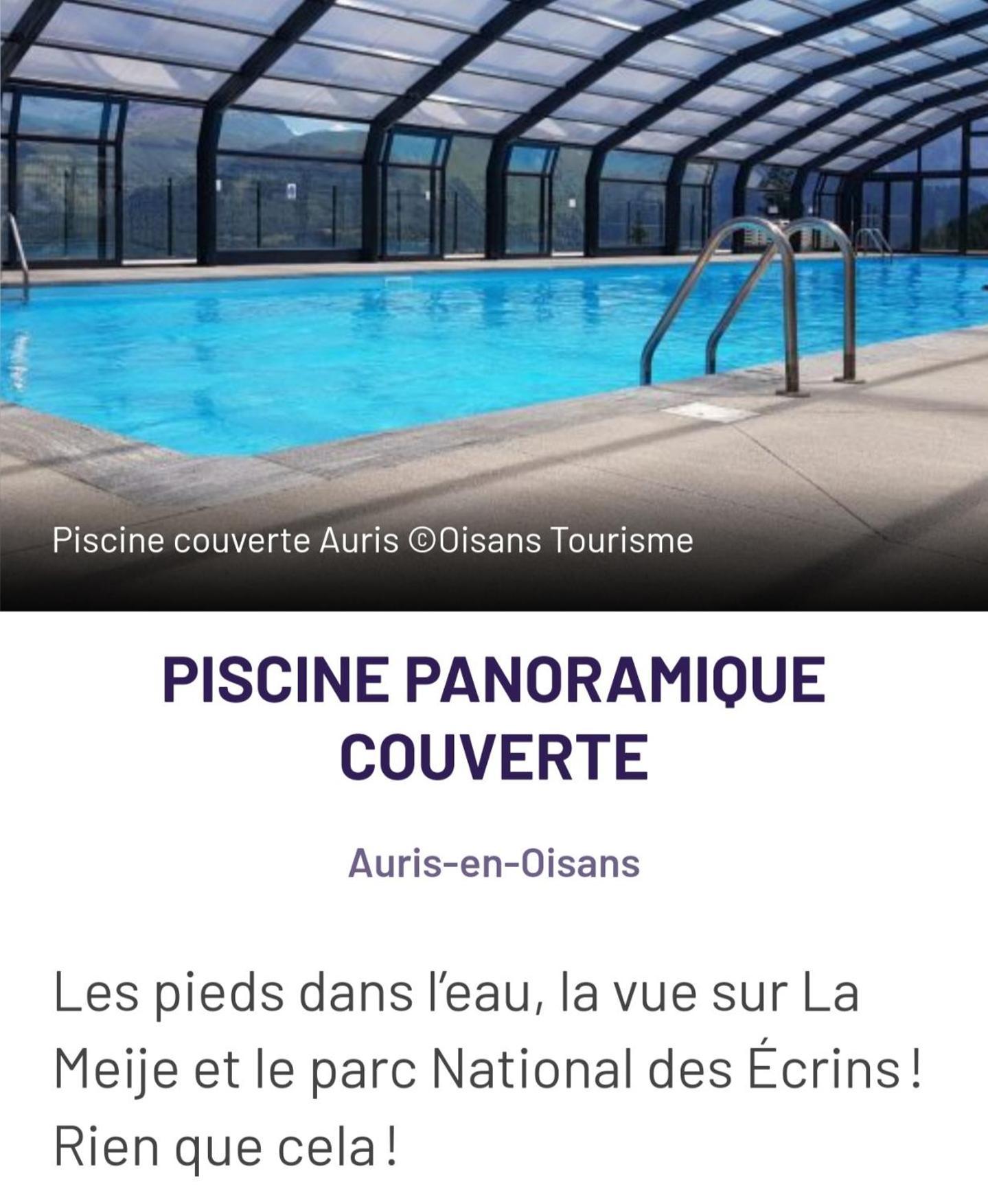 Ferienwohnung Les Iris T2 Station Alpe Huez Auris Exterior foto