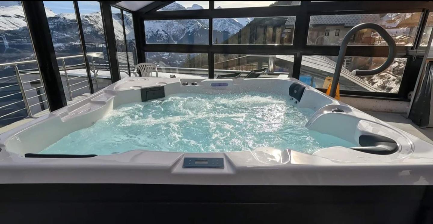 Ferienwohnung Les Iris T2 Station Alpe Huez Auris Exterior foto